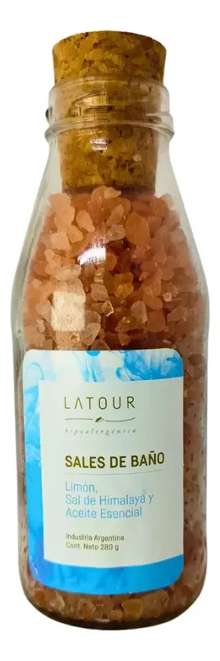 Andre Latour Sais de Banho Sal do Himalaia e Limão Cont. 280gr
