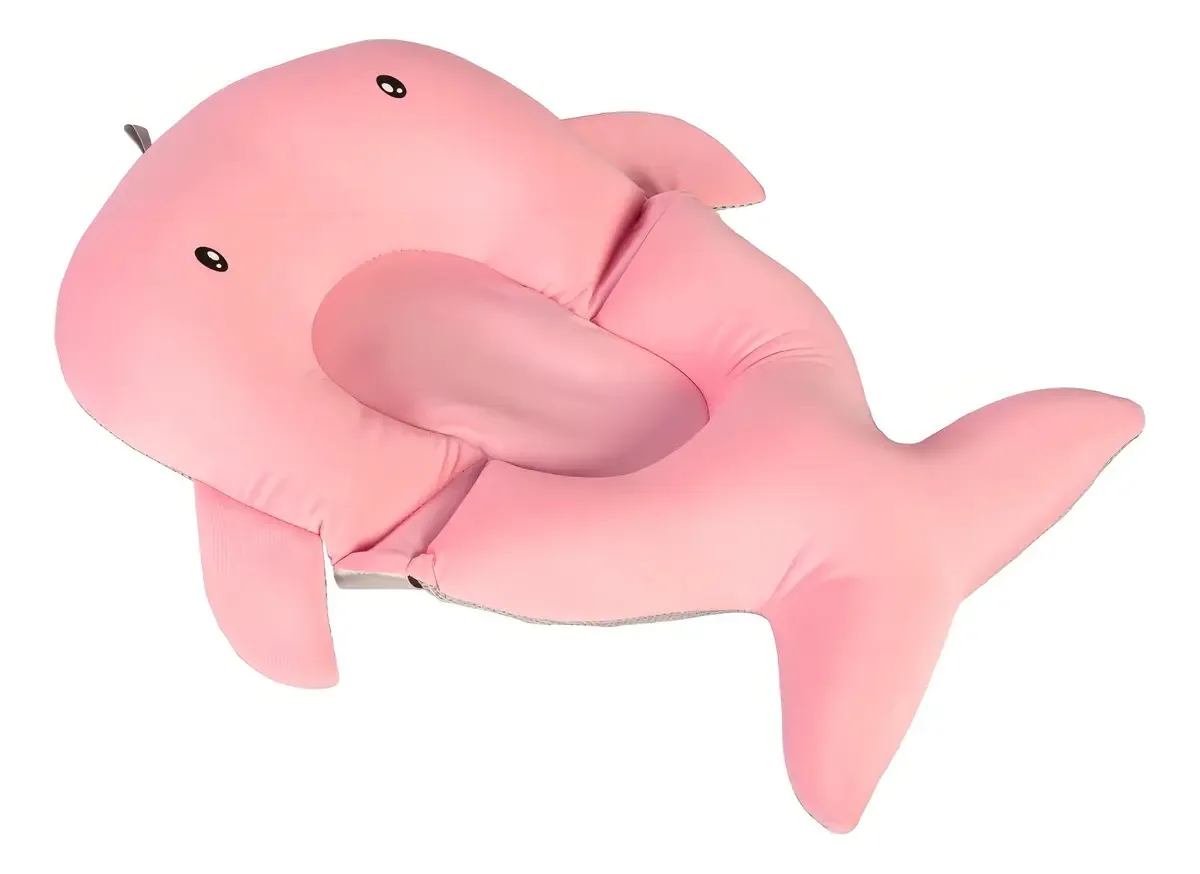 Adaptador de banho rosa para bebês - Wondrus
