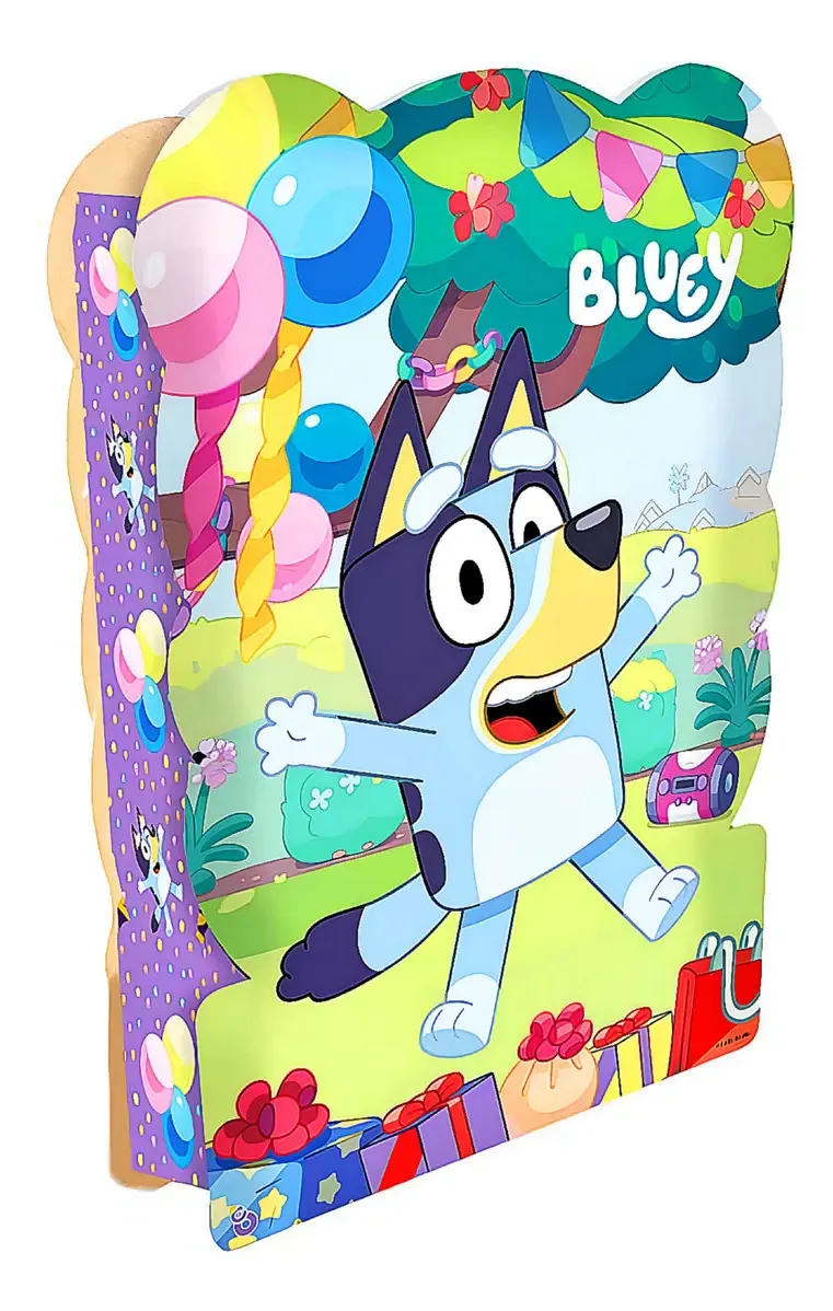 Piñata de papelão Bluey X1u - Waf Cotillion