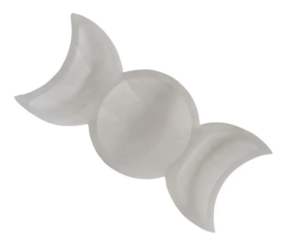 Baixar Triple Moon Selenite Quartz Crystal