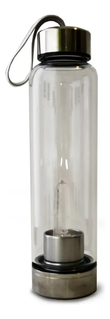 Garrafa de vidro Quartz Crystal Elixir