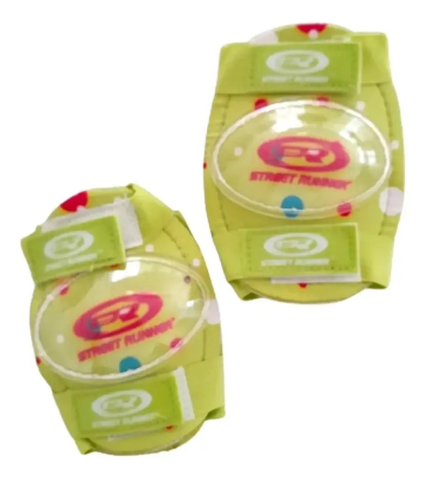 Conjunto de proteção: joelheiras e cotoveleiras Poppi 6909