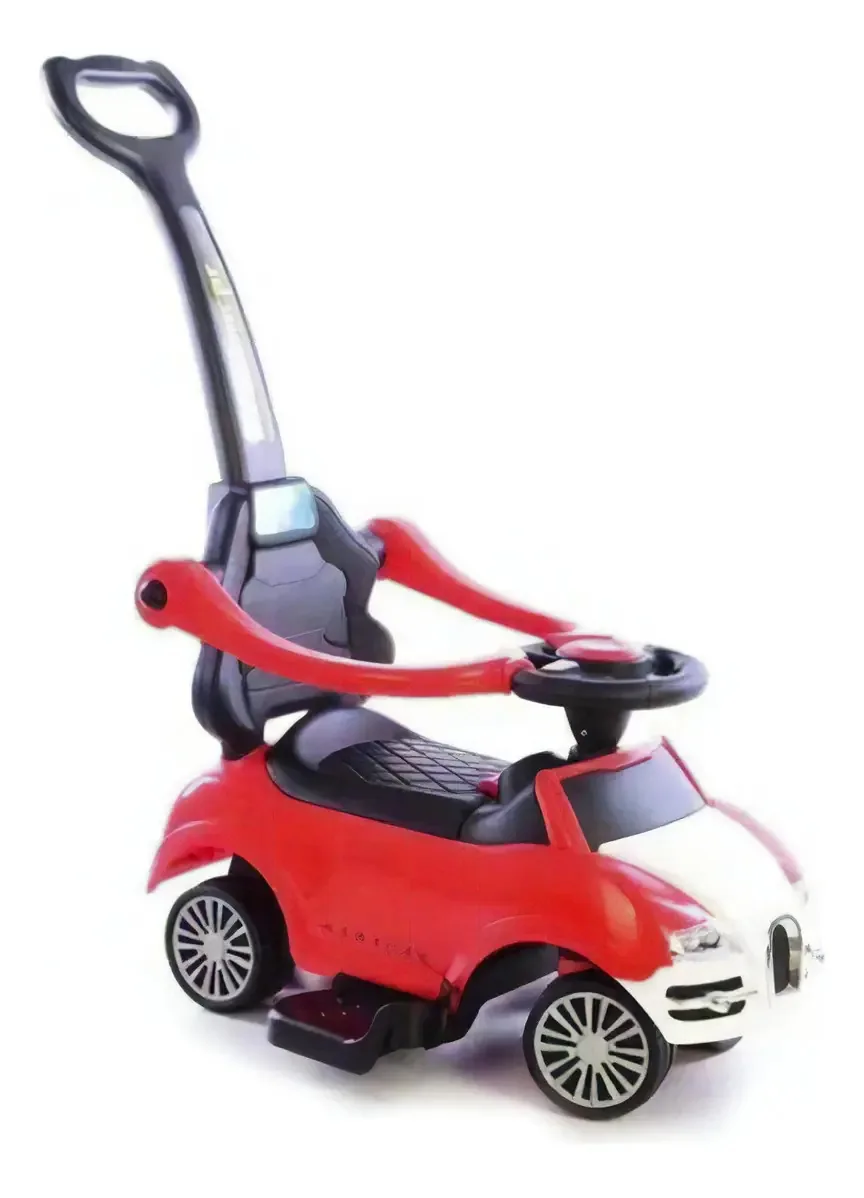 Baby Car Paw e Paw Walker com som vermelho