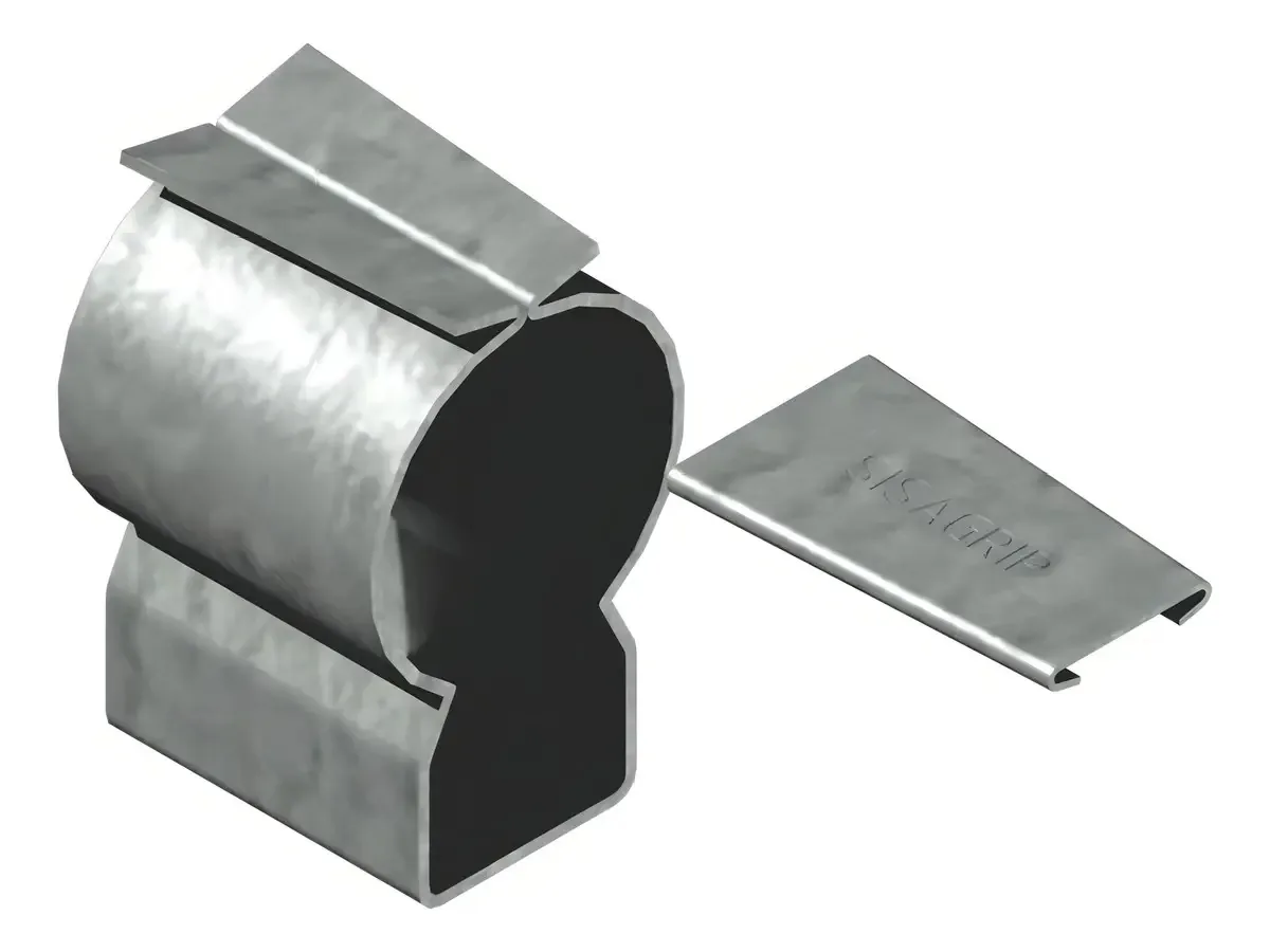 Braçadeira Daisa de 3/4 polegadas para bico Sisagrip, pacote X 10