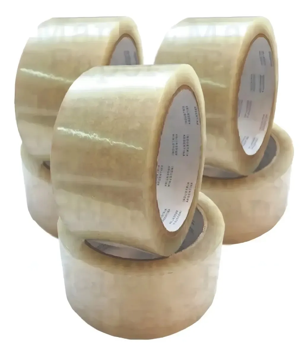 Market Paper fita de embalagem adesiva transparente 48mmx100m caixa 6 unidades