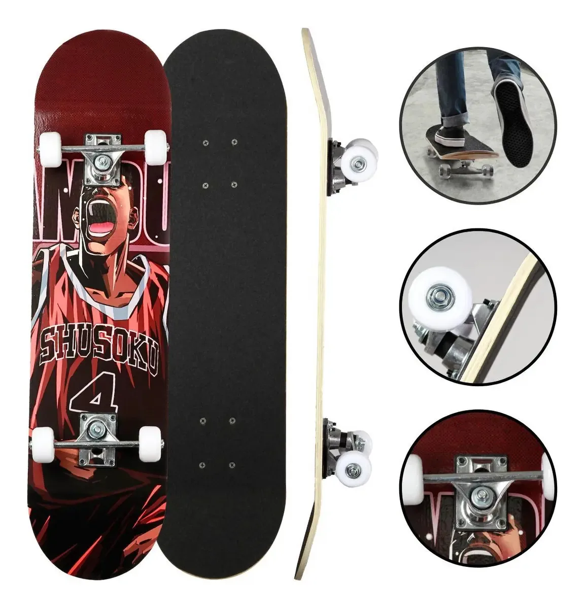 Skate Semi Profissional | Infantil E Juvenil | Resistente