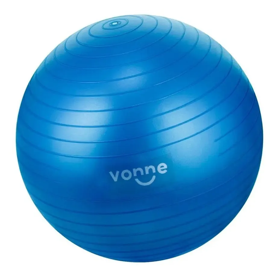 Bola inflável de 65 cm, esferodinâmica funcional, Pilates, Vonne