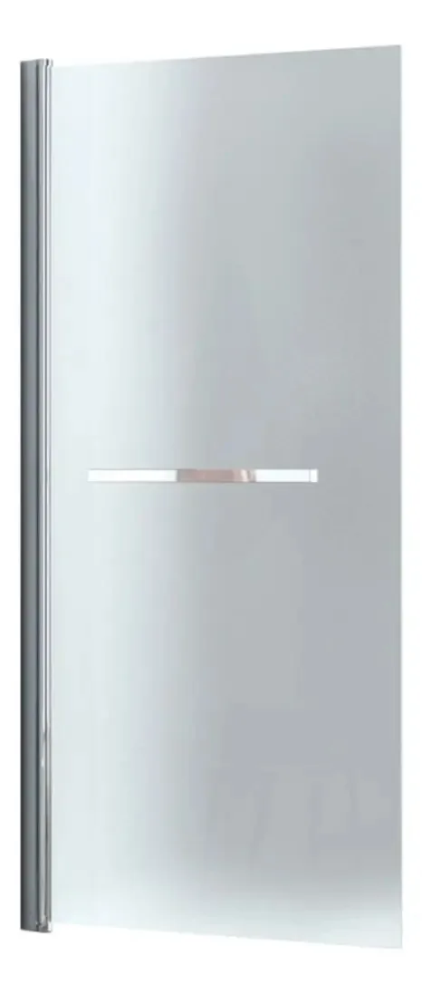 Tela de chuveiro dobrável fosca 1,90 x 0,70