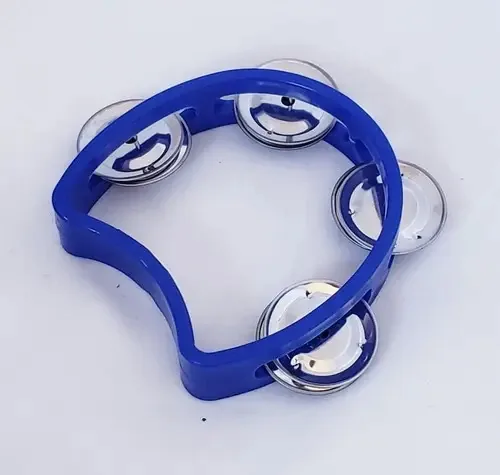 Pandereta Parquer Crescialuna 8 Rattles Blue Girl
