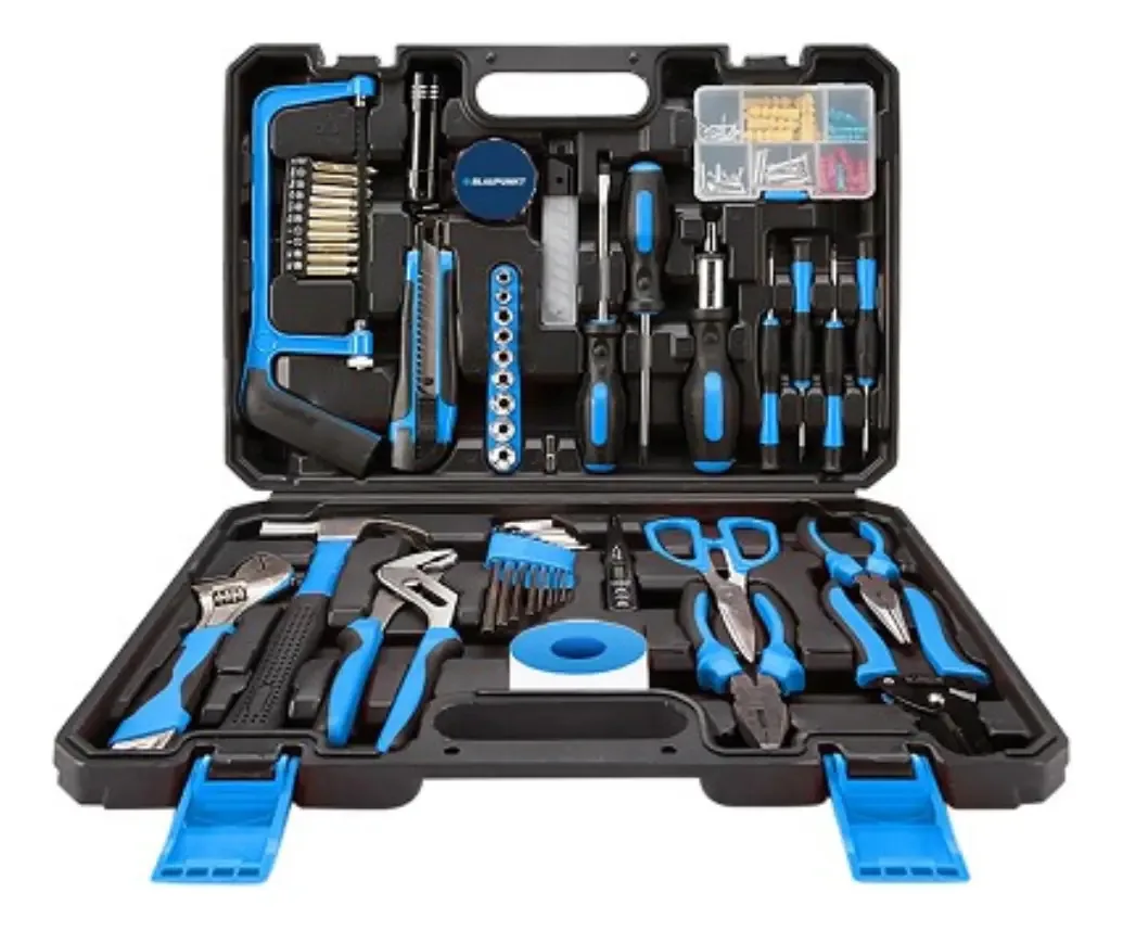 Conjunto de ferramentas manuais Blaupunkt 143 unidades Prokit600