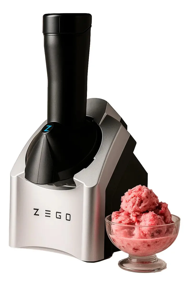 Máquina de sobremesas de frutas | Fábrica de sorvetes naturais, cor Zego, cinza, frequência 50 Hz