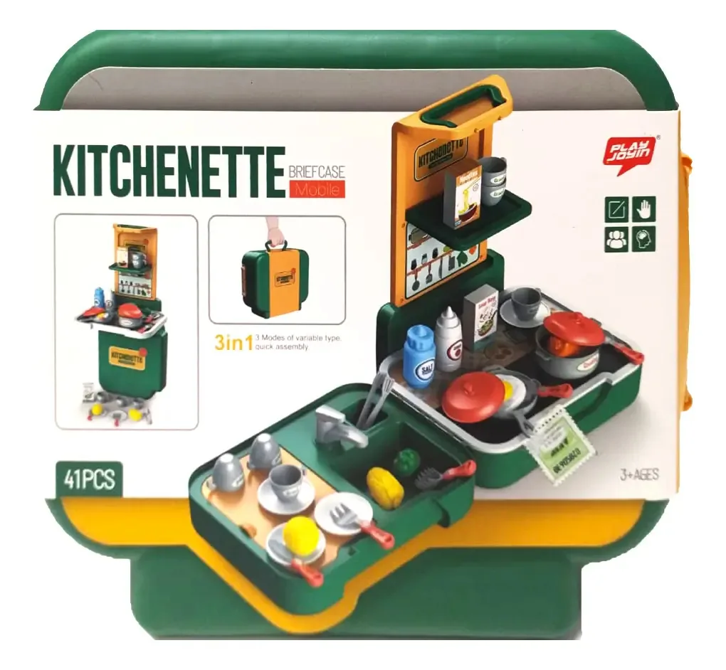 Conjunto de Malas Jogo de Cozinha Kitchenette