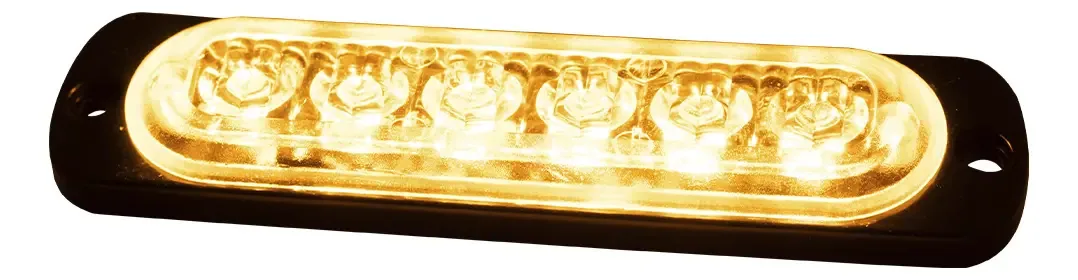 Beacon 6 Led 6 Watts 12v 24v Efeitos intermitentes Color Vs