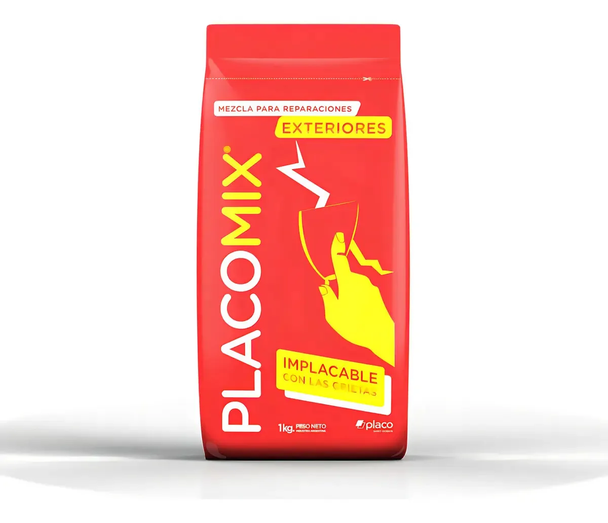 Mix de reparação de exteriores 1 kg Placomix- Prestigio