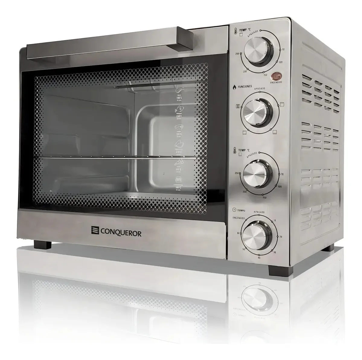 Horno Electrico Co-EO8003N 80l 1900w Grey Conqueror