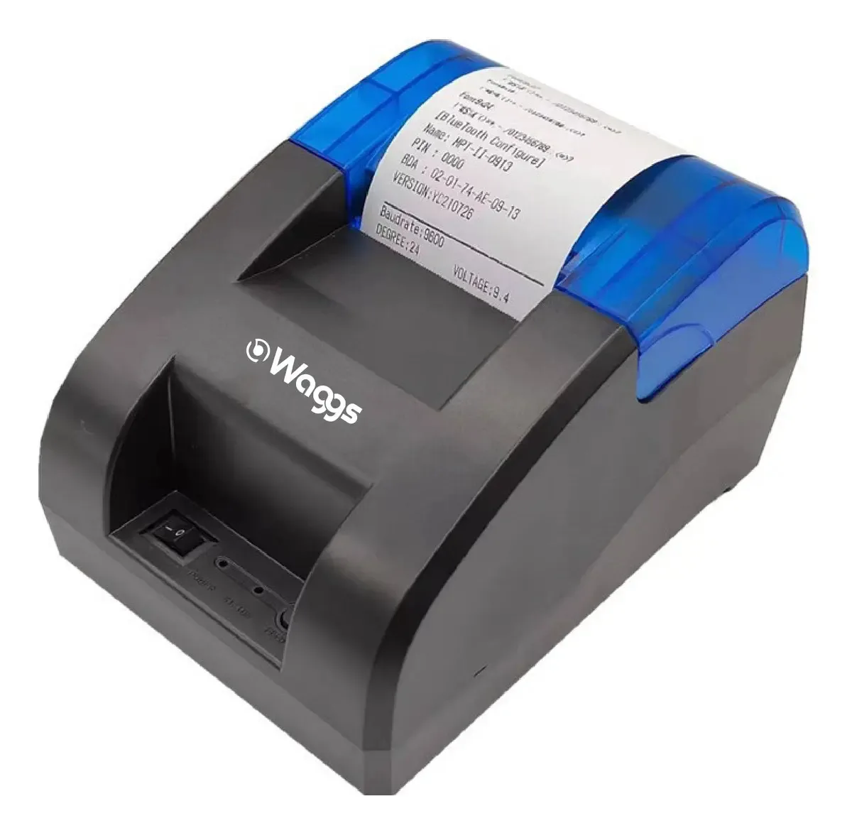Impressora térmica Waggs 58 mm Usb Tickets Apto Comandera