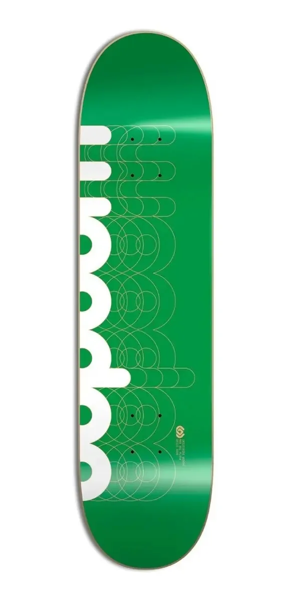Woodoo Inst. Deck de skate Bauhaus Multiplied Green