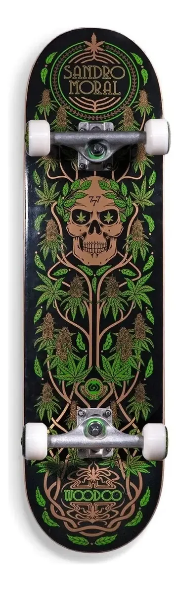 Pacote Moral Woodoo Sandro Completo de Skate 777