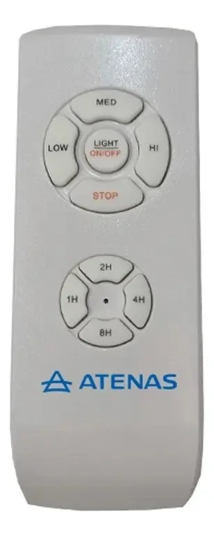Controle remoto universal para ventiladores de teto - Atenas