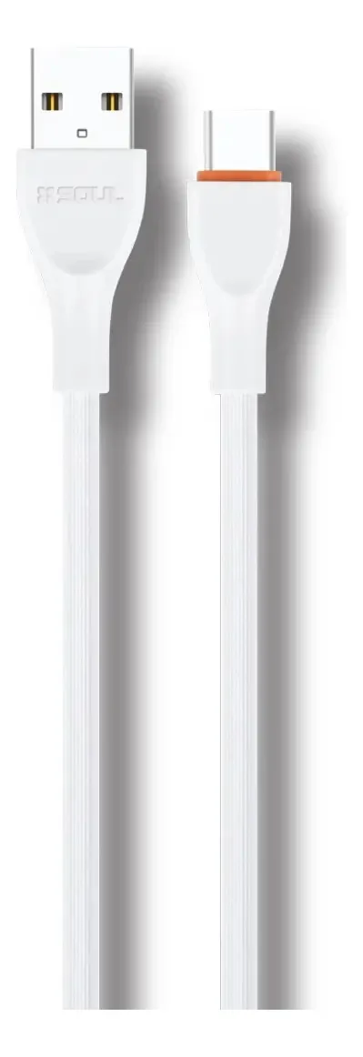 Cabo de dados Soul Classic Turbo Charging branco