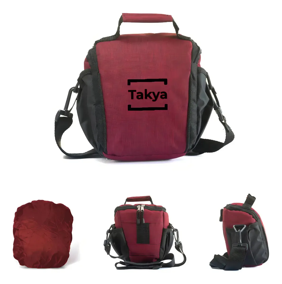 Bolsa fotográfica grande para câmeras premium Melange Red Reflex