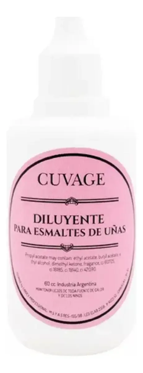 Thinner de esmalte Cuvage 60cc