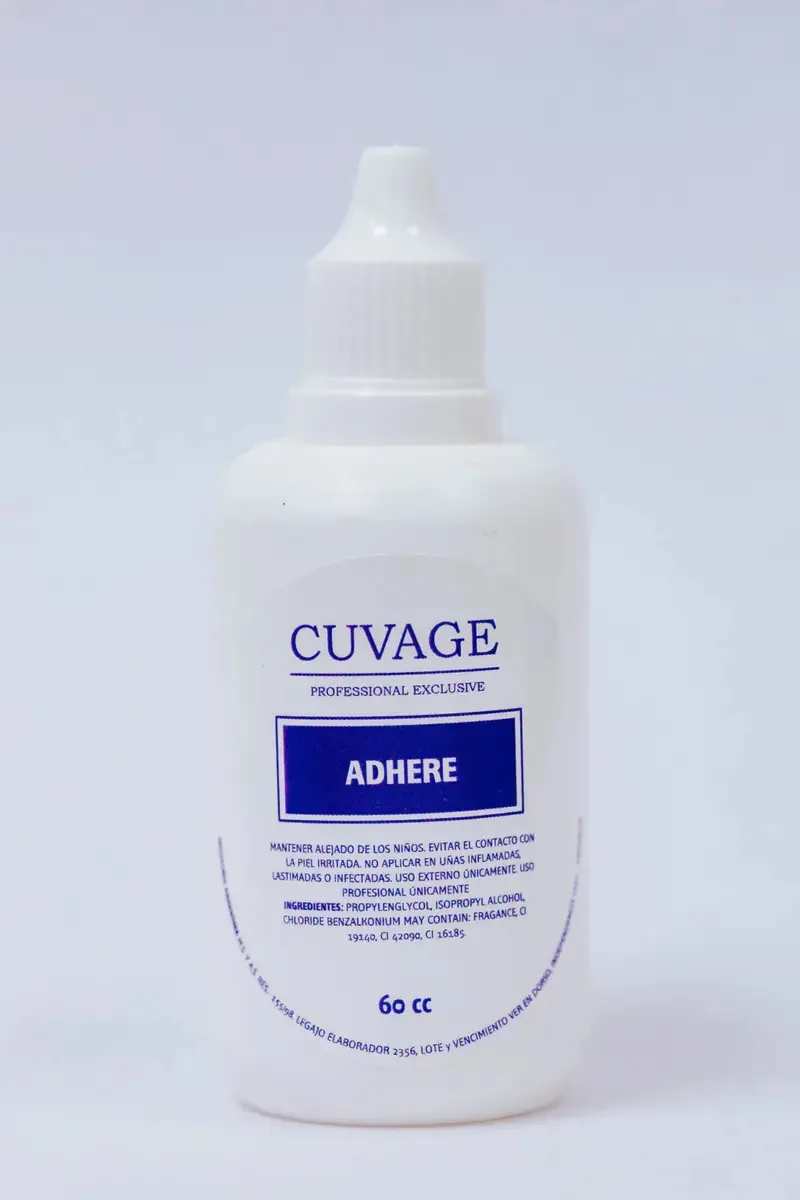 Cuvage Adhere Limpa Unhas Esculpidas Gel Semi 60 Cc