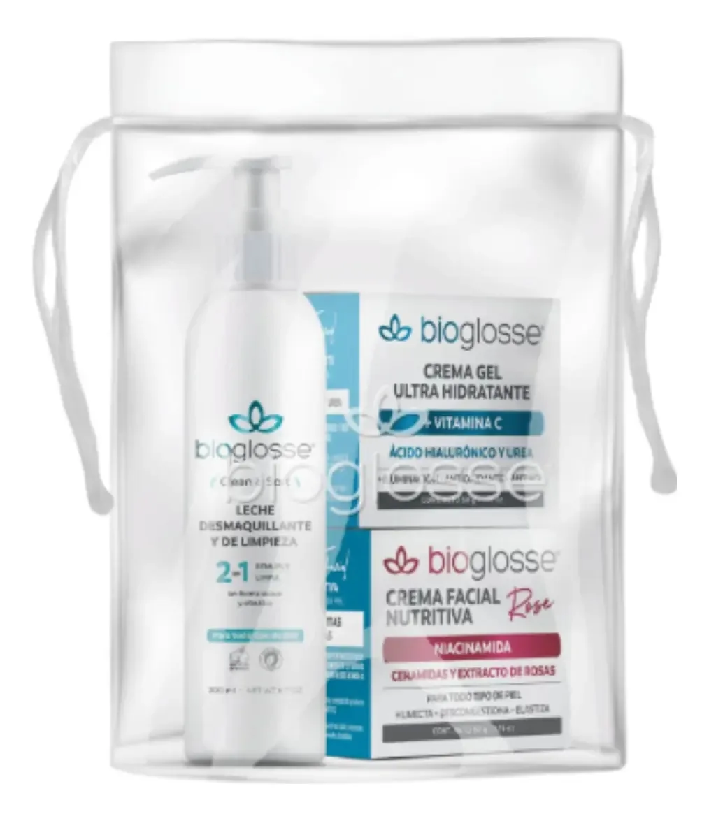 Kit Bioglosse Diário Limpeza E Hidratação