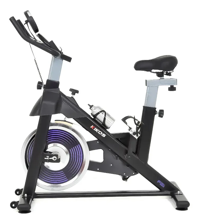 Bicicleta ergométrica giratória para exercícios domésticos com computador