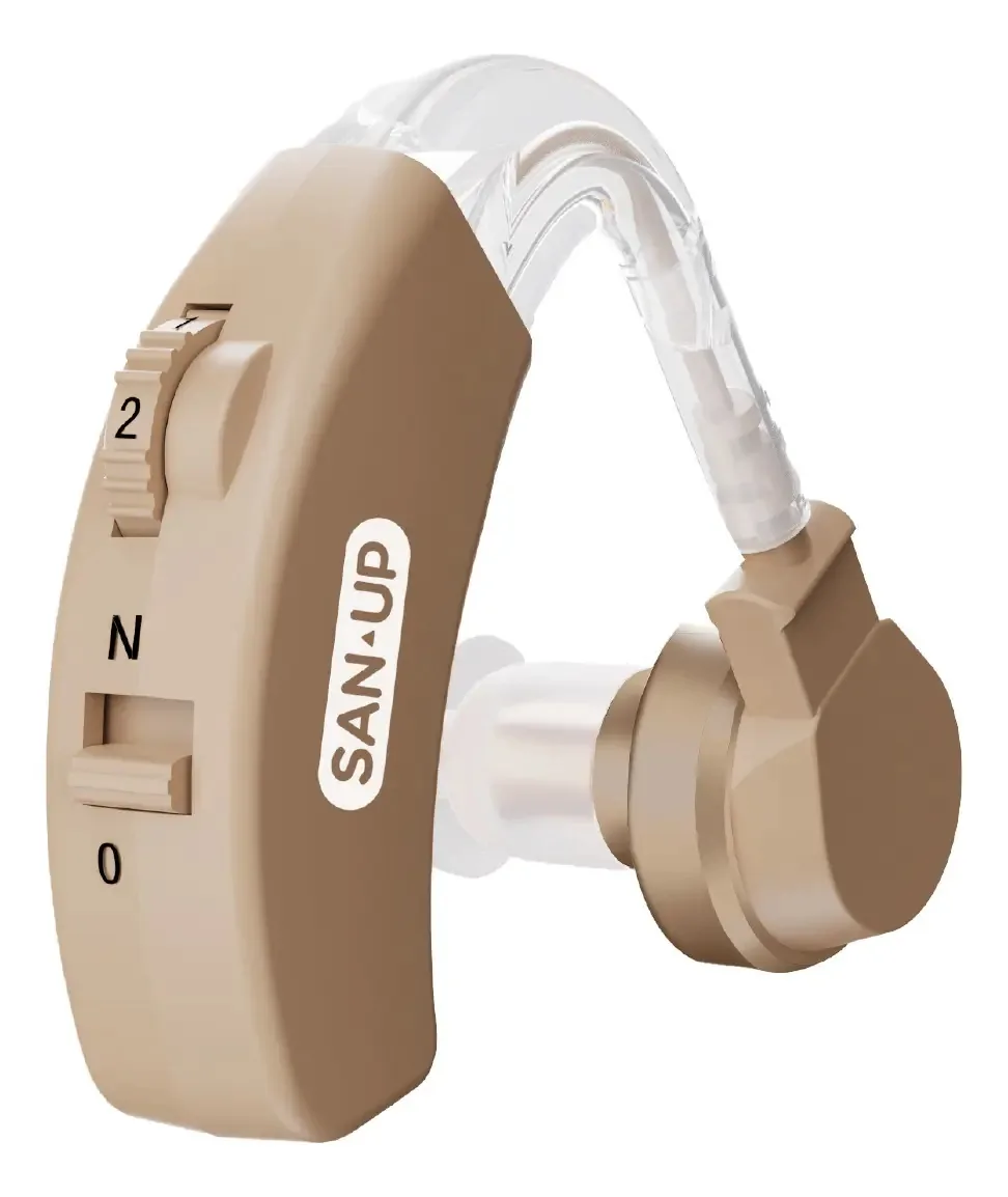 Aparelho auditivo San-Up SenseWave - marrom-claro