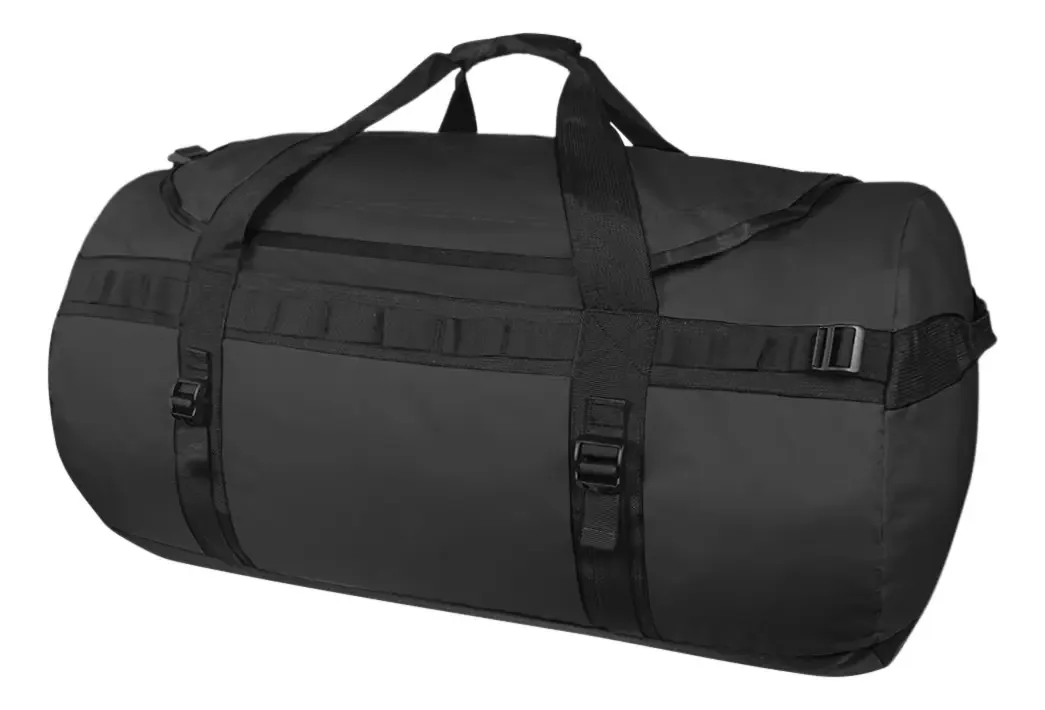 As bolsas esportivas femininas masculinas T-go Large são feitas de mochila preta sólida
