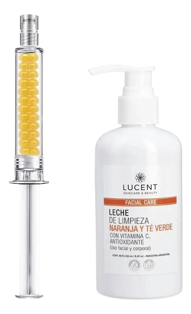 Kit Cuidado Pele Leite De Laranja + Bomba De Colágeno