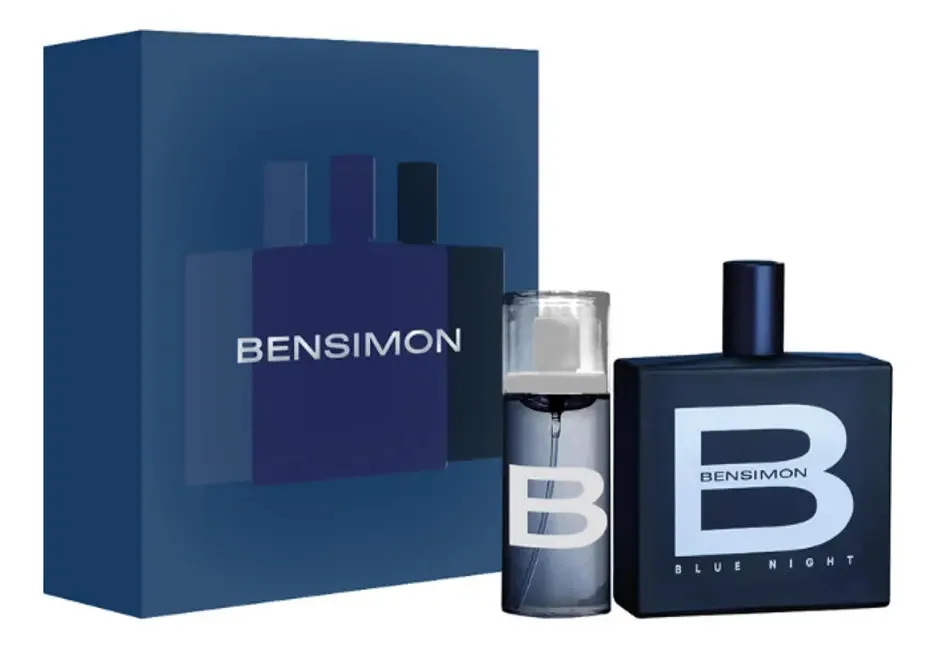 Caixa de fragrâncias Bensimon Blue Night 100ml + Cool Spray