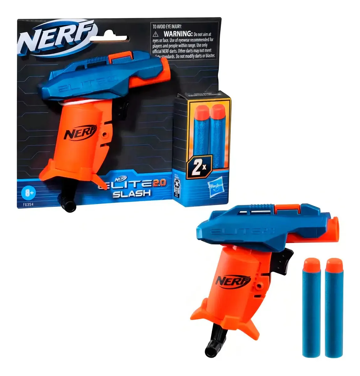 Pistola lançadora de dardos Nerf Elite 2.0 Slash 2