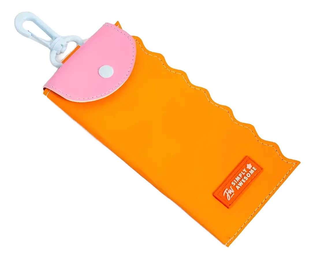 Estojo de acessórios Fw Colorblock Orange