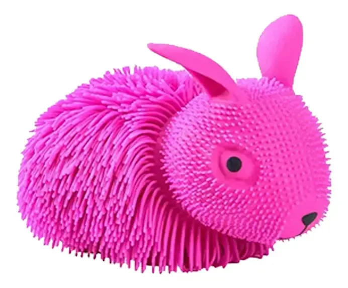 Boneca anti-stress Shaky Friends Bunny com luz