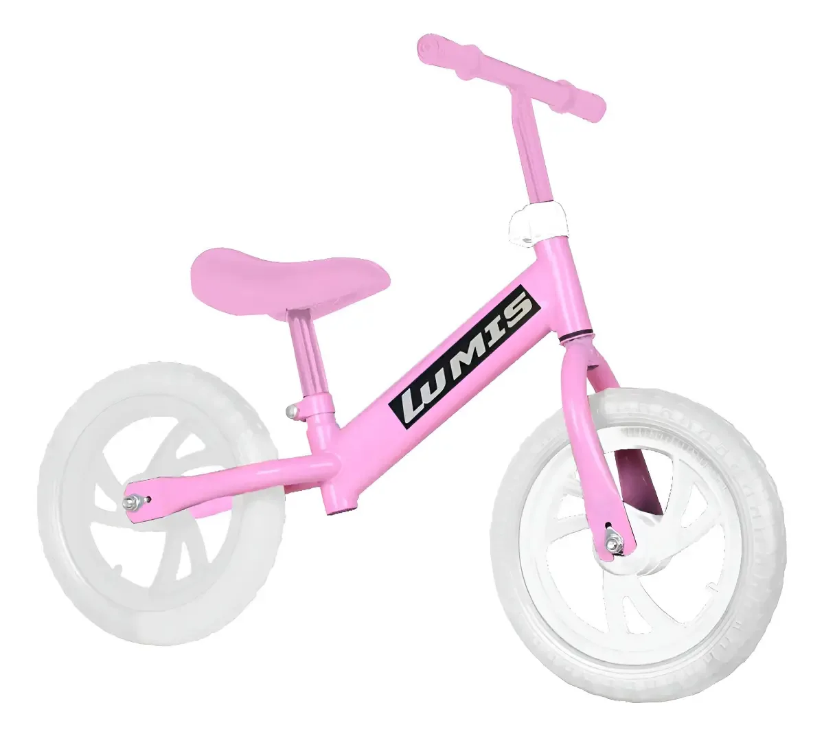 Motocicleta Patacleta de 2 rodas sem pedais para metal infantil
