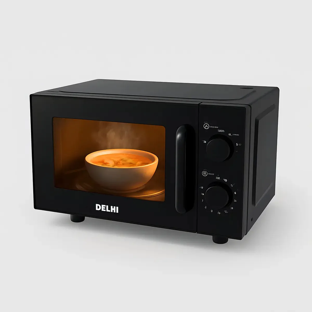 Descongelamento rotativo analógico por micro-ondas Delhi 20l 700w