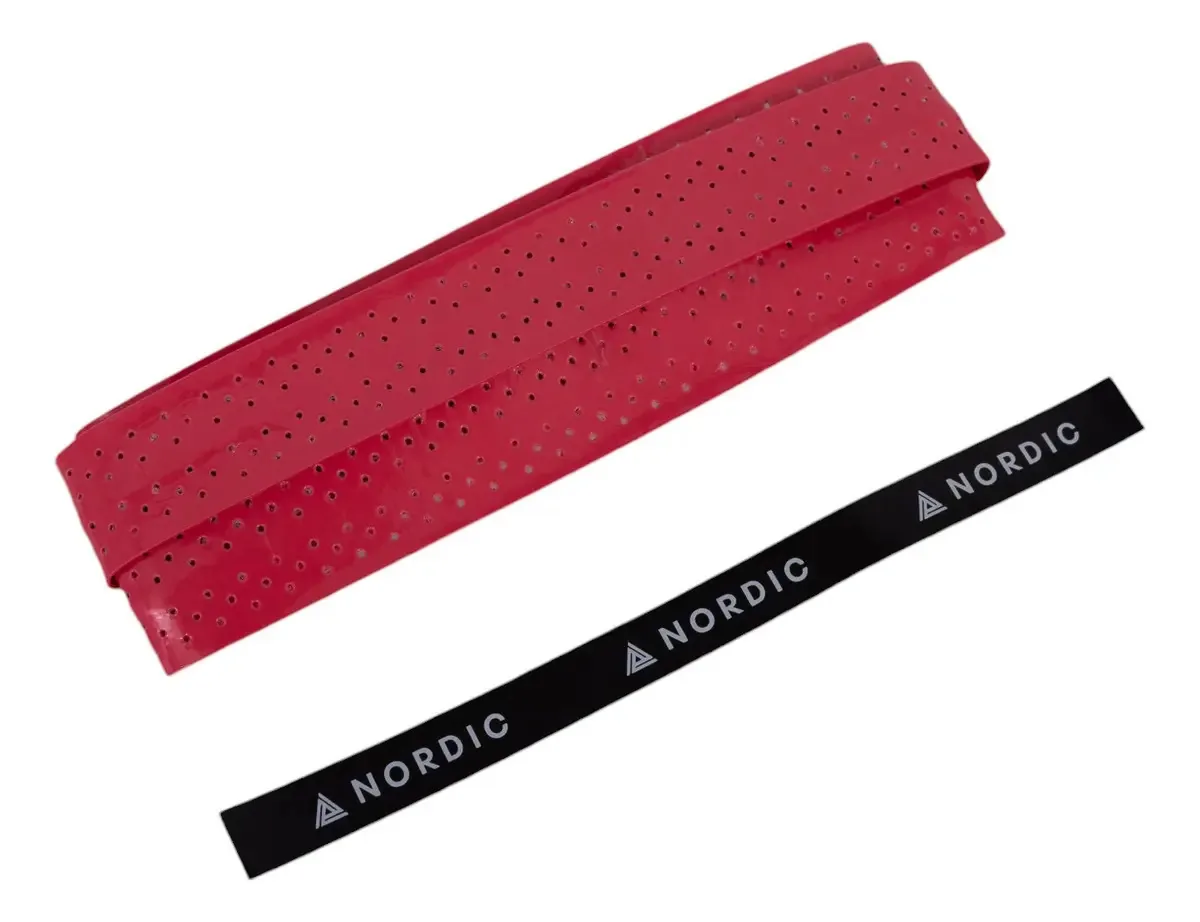 Capa de alça perfurada em relevo Nordic Breeze Red