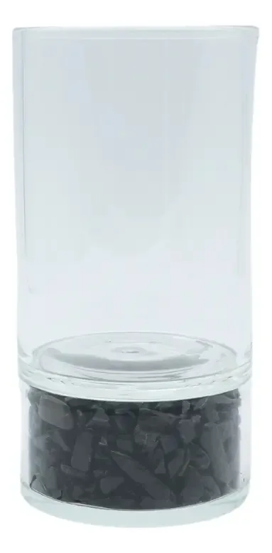 Quartzo obsidiano de fundo duplo Hekate