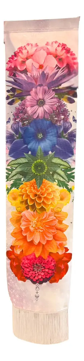 Bandeiras 7 Chakras Flores brancas 7 Chakras