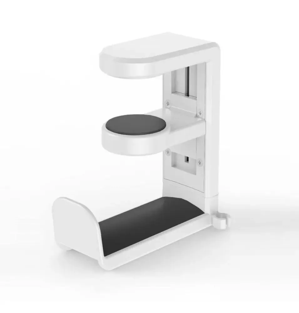 Fone de ouvido de mesa ajustável Giro 360° Premium Stand The Game House White