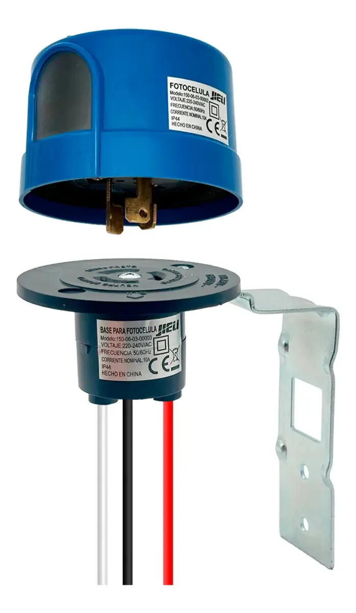 Fotocélula fotoelétrica Jieli Photocontrol 10a 2000w com sensor de ligar/desligar automático Nema Socket