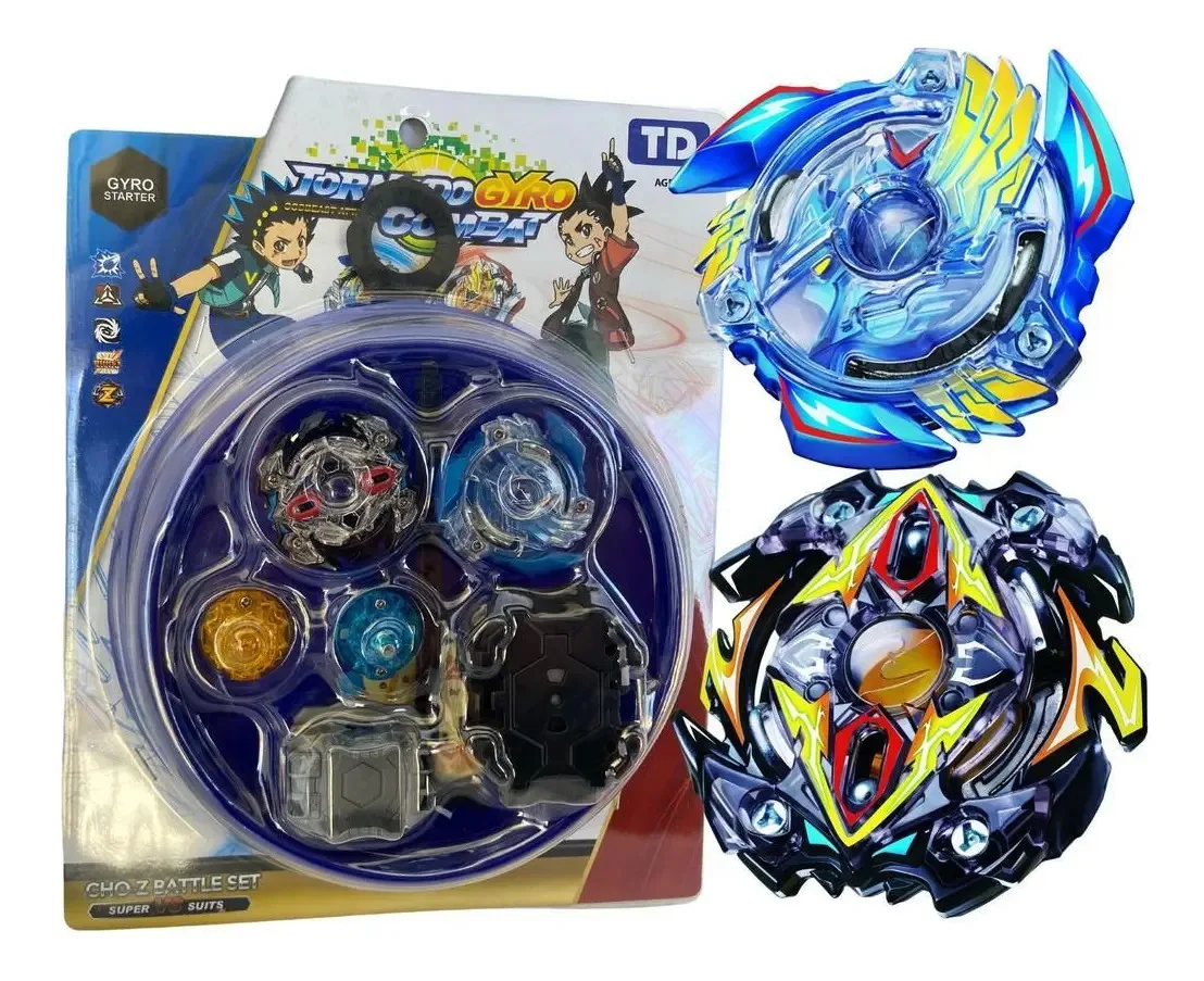 Kit 2 Beyblade + Arena E Lançador Para Escolher