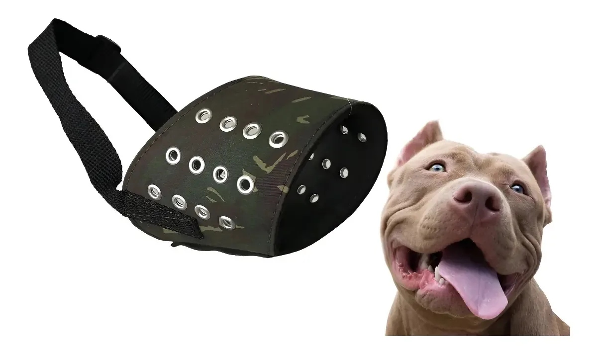 Focinheira Para Passeio E Treinamento Pit Bull Pastor Alemão