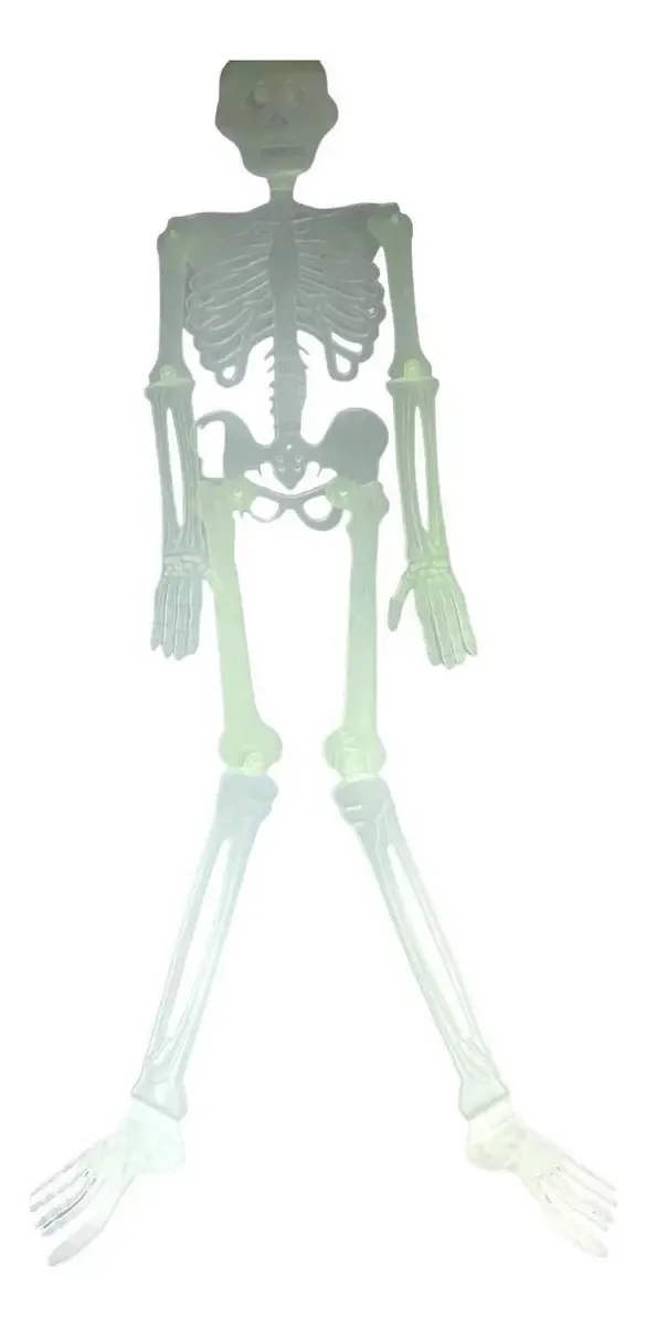 Caveira De Brinquedo Halloween 80cm Plástico