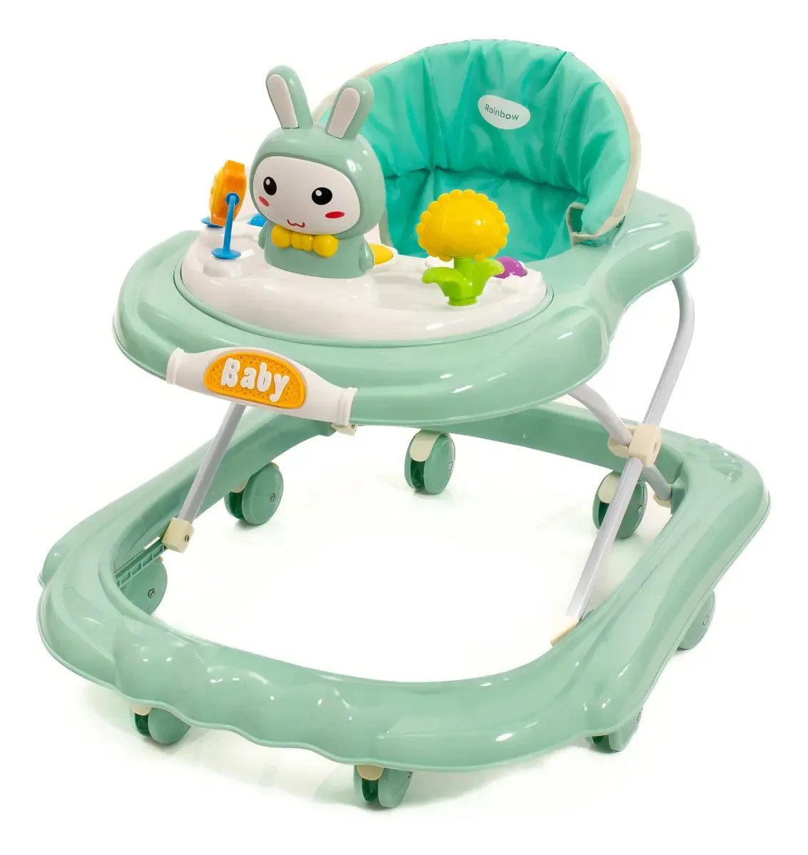 Tubi Rainbow Green Baby Walker