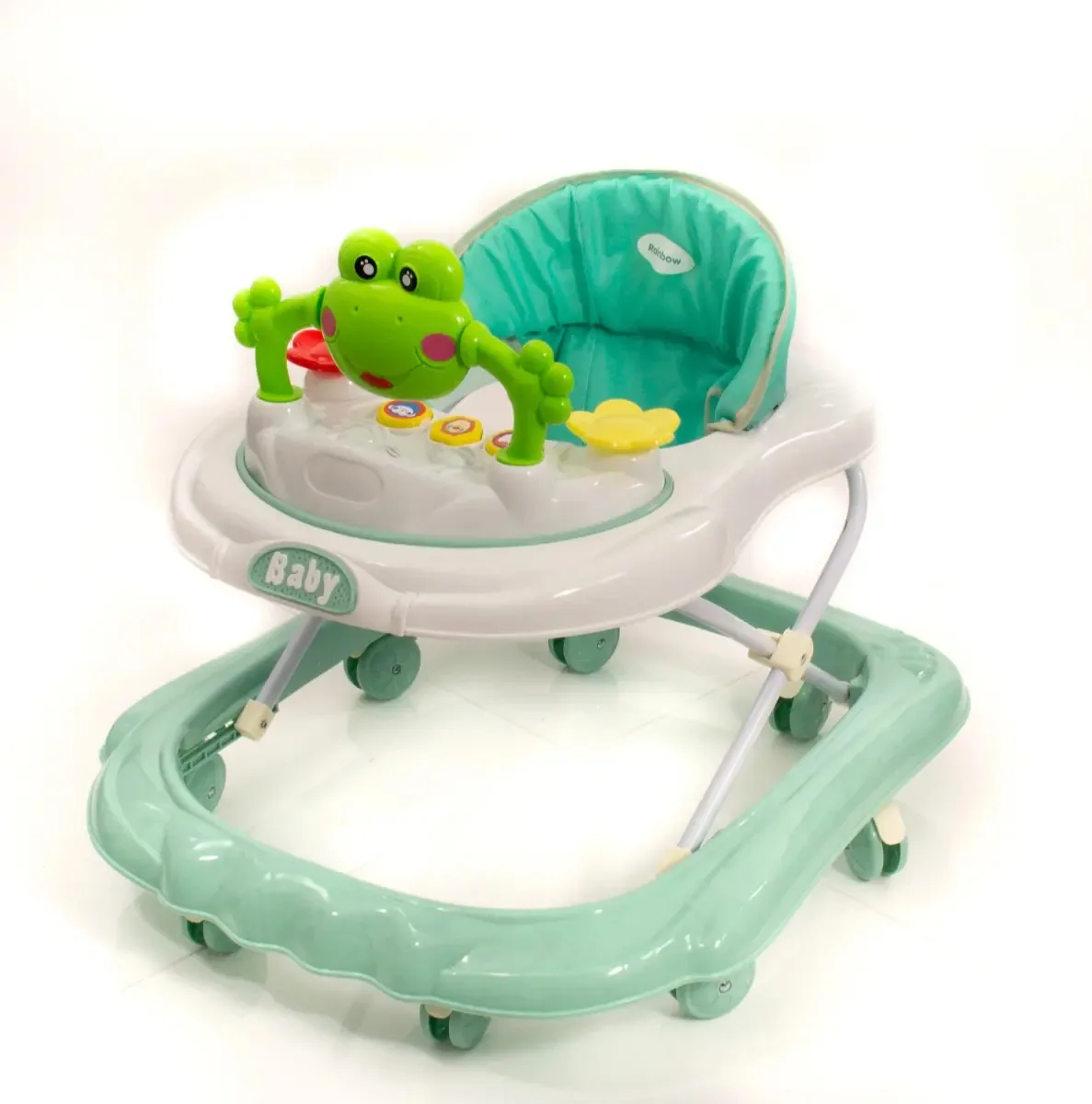 Andador de bebê Sapo Rainbow Green