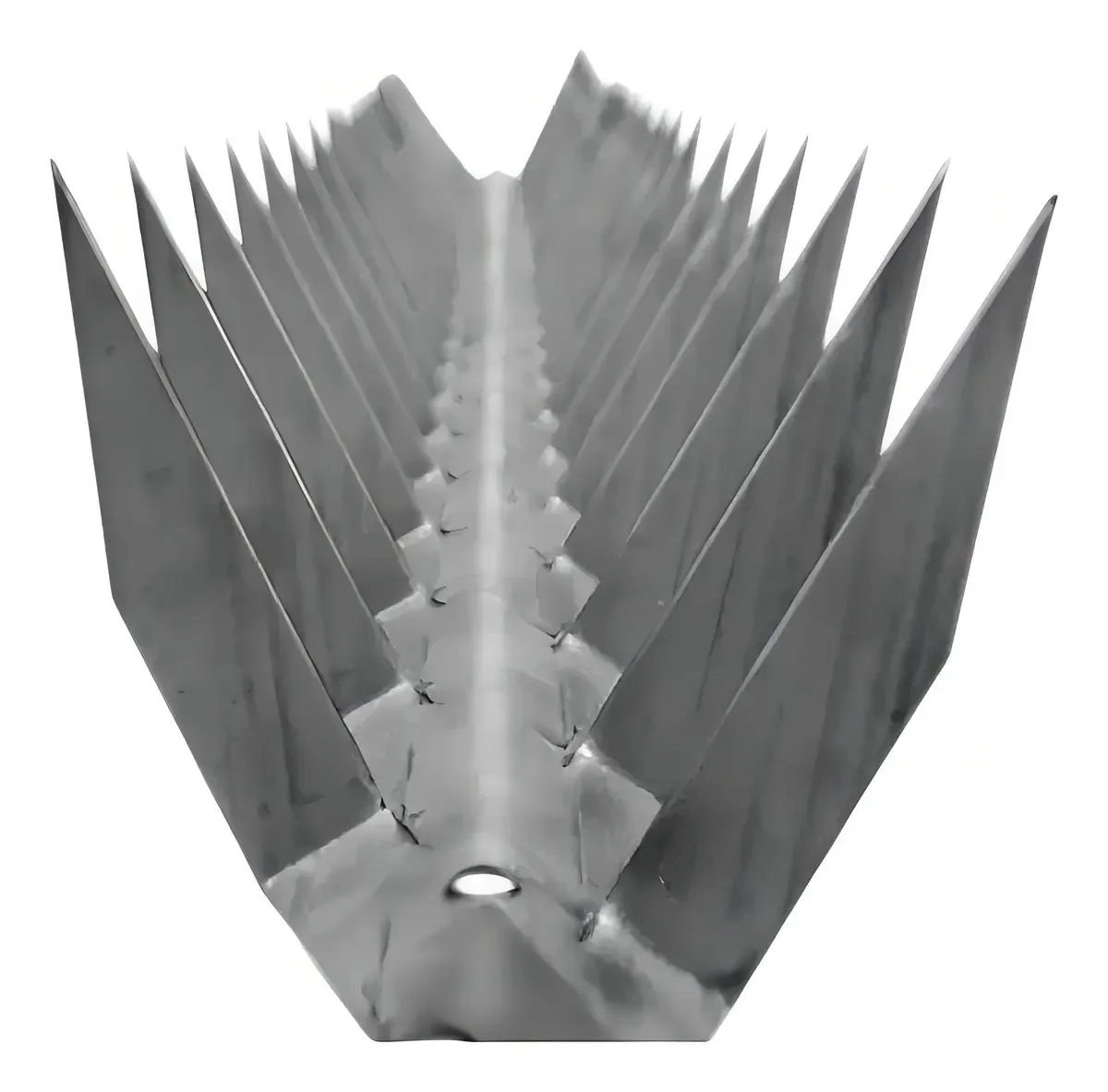 Lanças De Proteção Tipo Lança Full Shopp Mandíbula Tubarão Jacaré Espeto Ponta Dupla Com 2 Pontas E 2 Dentes Do 1m Kit X 45 Unidades -cinza-claro