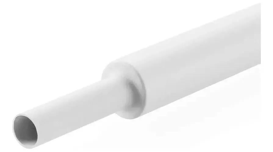 1 Metro Termocontratil / Termoretratil 12mm Cores Cor Branco